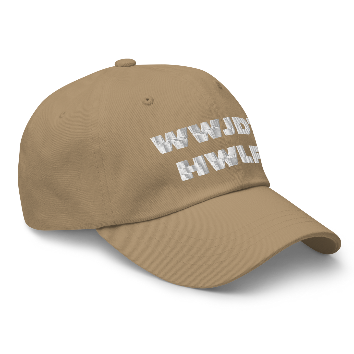 Dad Hat – WWJD? HWLF (11 colors)