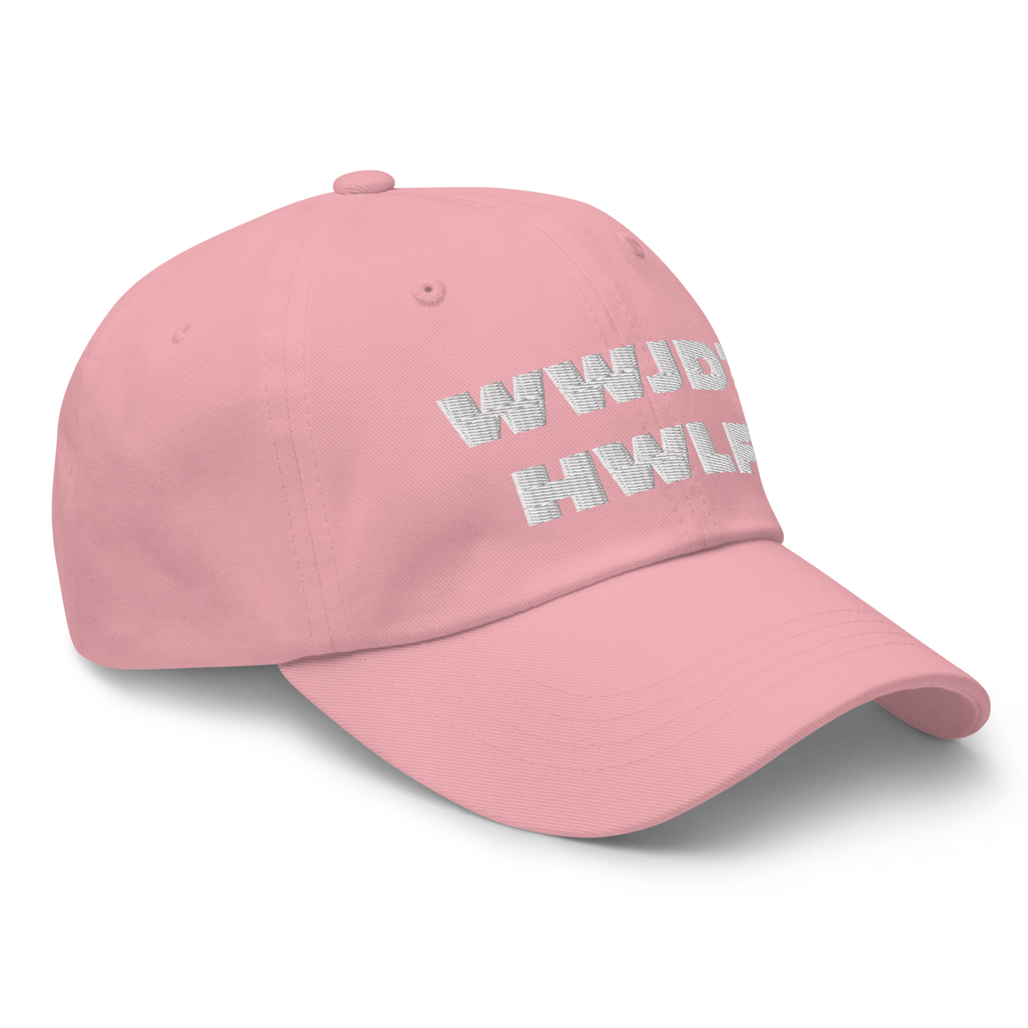 Dad Hat – WWJD? HWLF (11 colors)