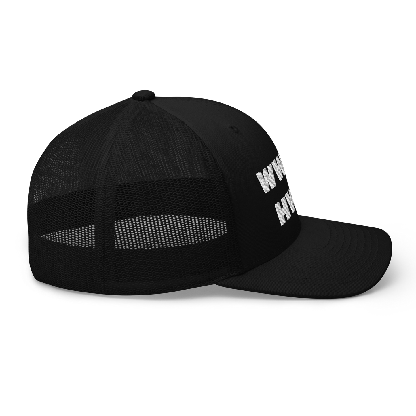 Trucker Cap – WWJD? HWLF (13 variations)