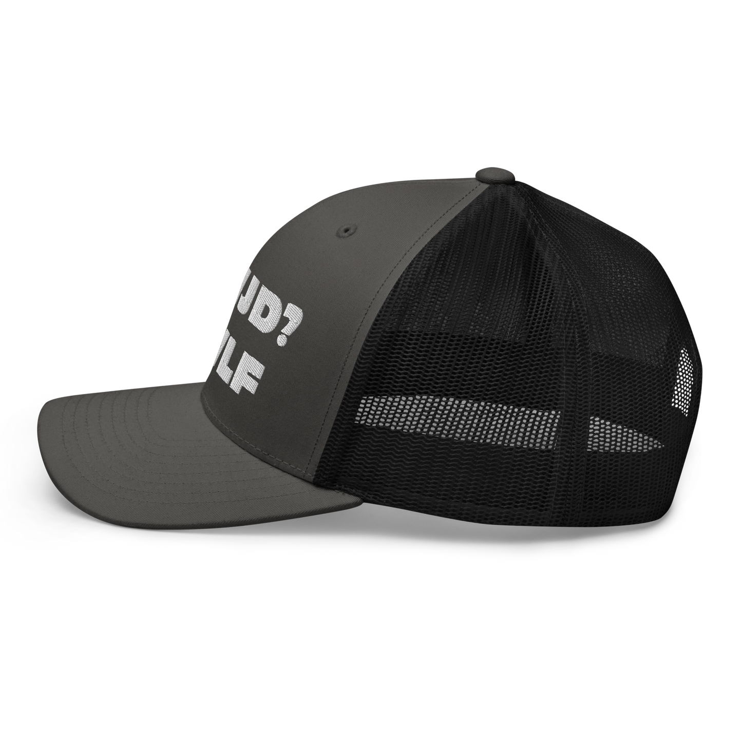 Trucker Cap – WWJD? HWLF (13 variations)