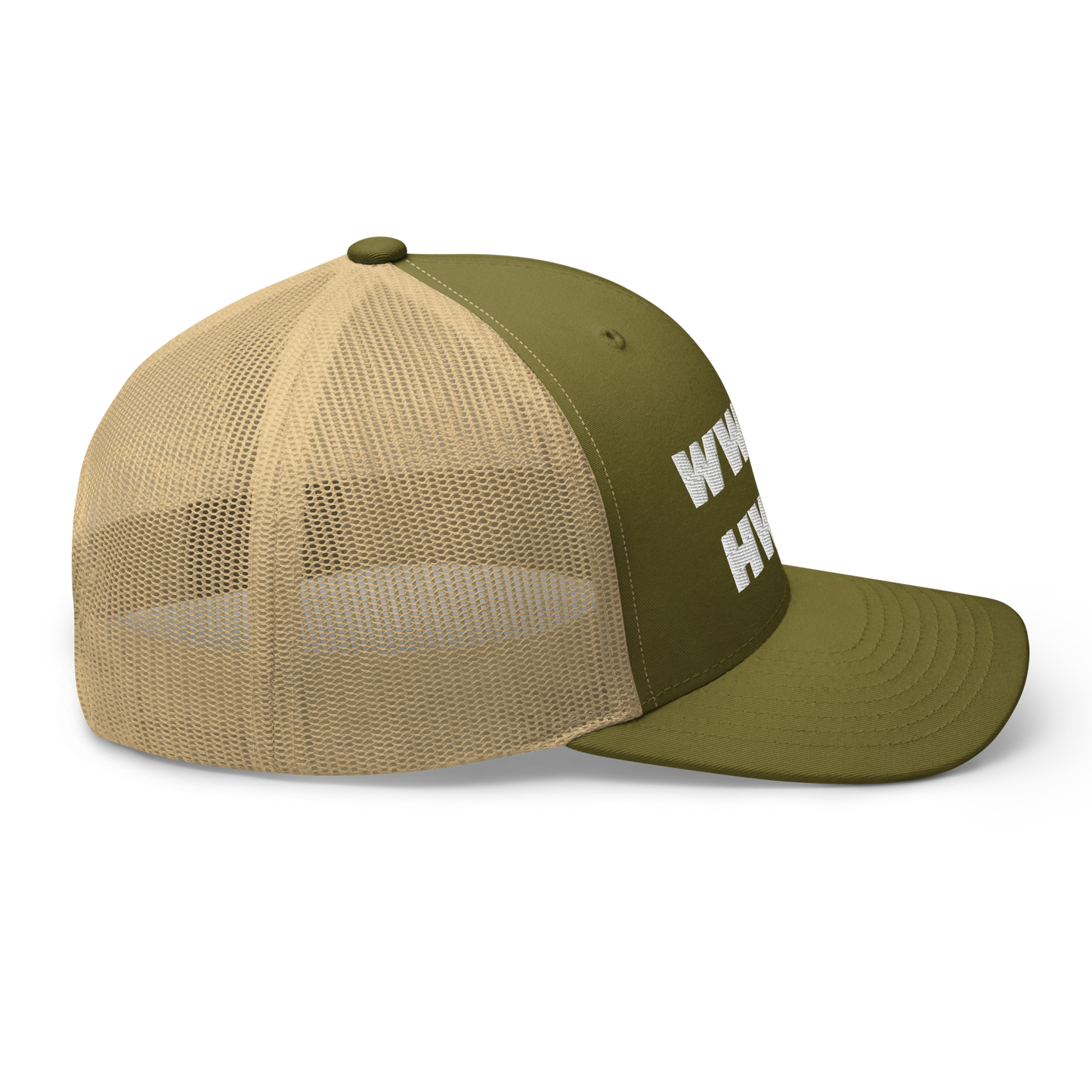 Trucker Cap – WWJD? HWLF (13 variations)