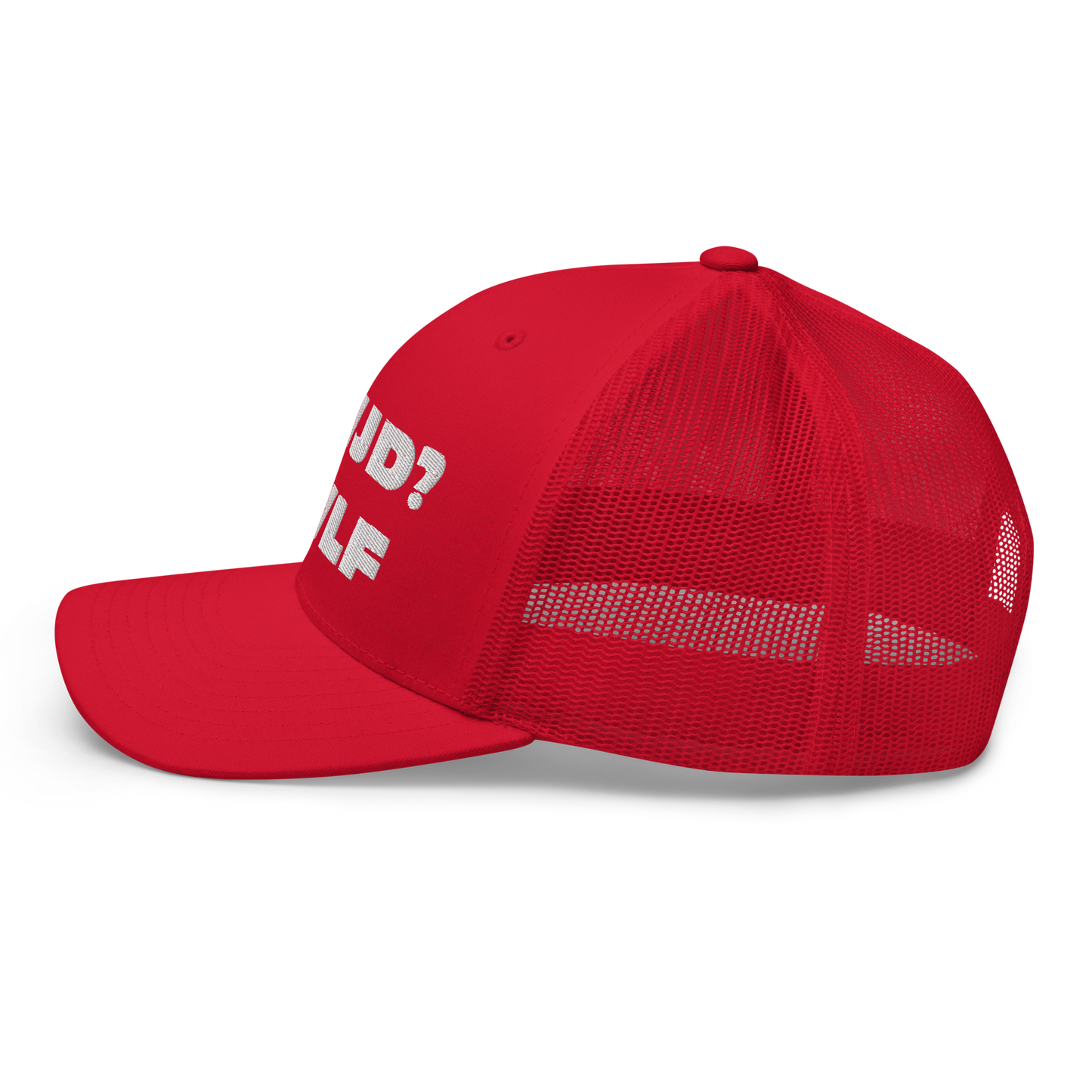 Trucker Cap – WWJD? HWLF (13 variations)