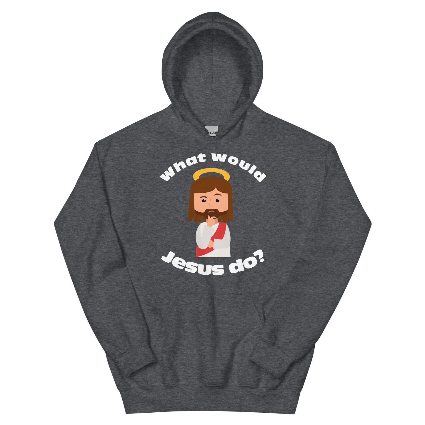 Unisex Hoodie – What would Jesus do? (14 colors)